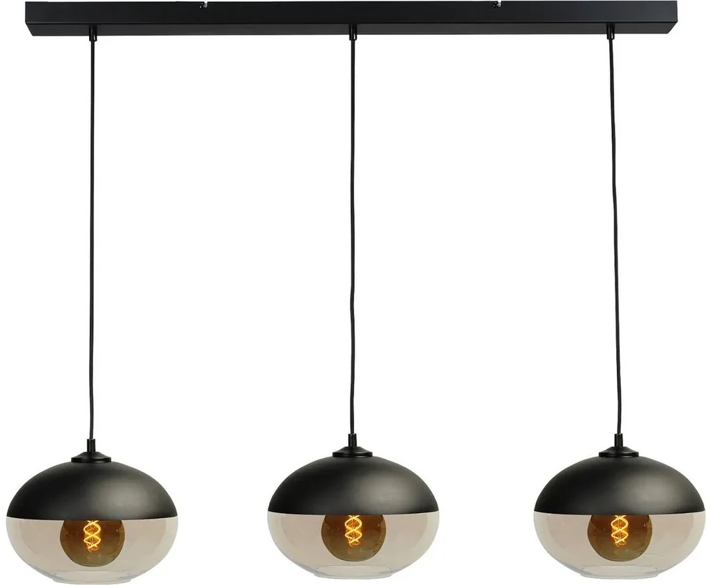 Goossens Hanglamp Oscar, Hanglamp met 3 lichtpunten