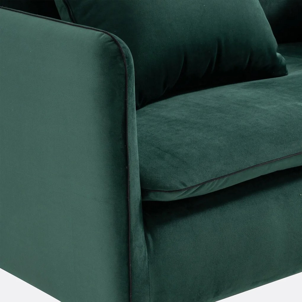 XL fauteuil in fluweel, Ivete