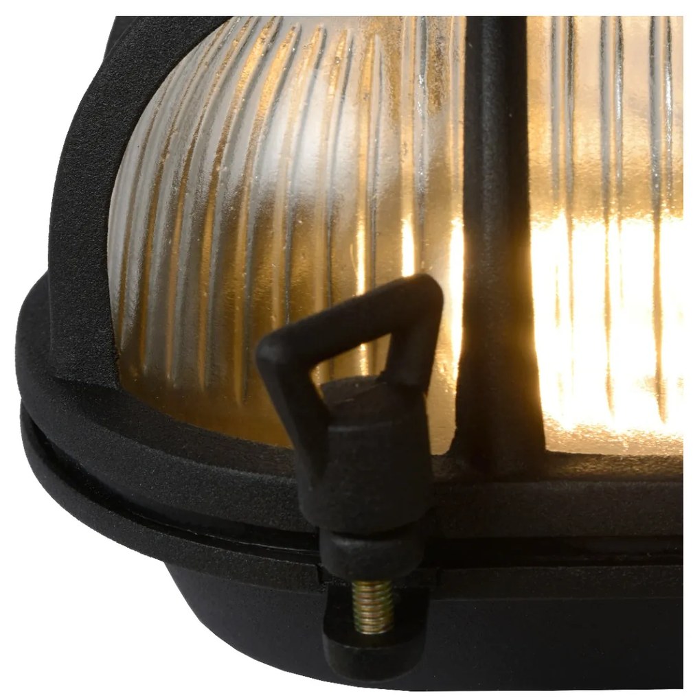 Lucide Dudley wandlamp 40W 20x14cm zwart