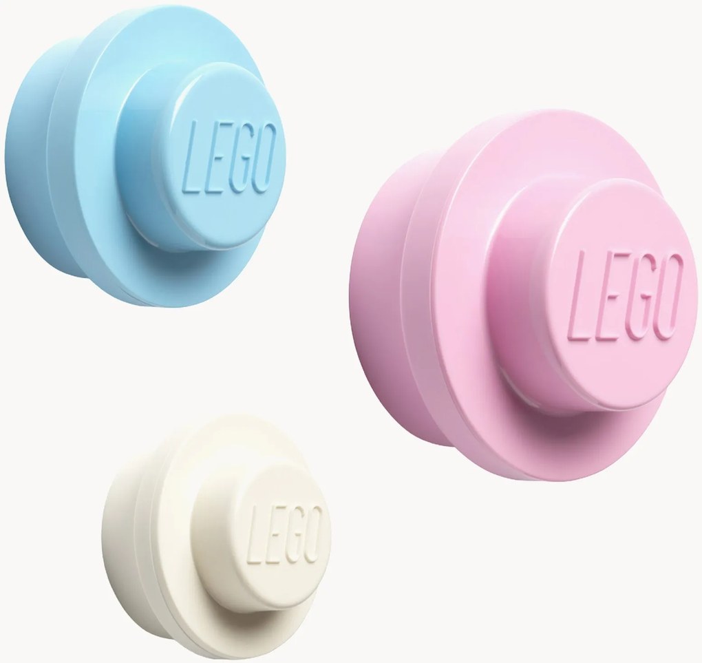 Kinderwandhaken Brick, 3-delig