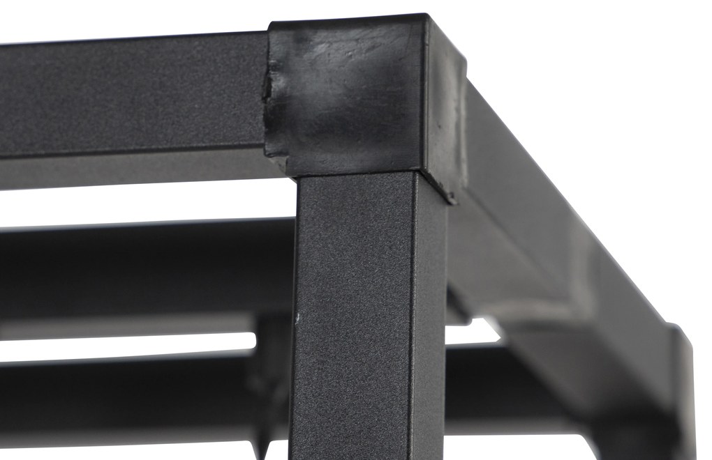 Smart vloerlamp met dimmer zwart 3-lichts incl. Wifi G95 - Big Cage Design, Industriele / Industrie / Industrial E27 Binnenverlichting Lamp