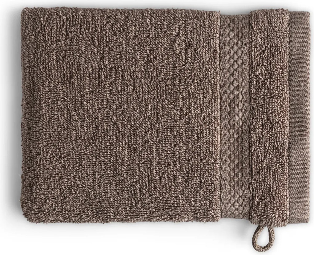 Washandjes Hotel Collectie – 6 stuks – 16×21 – nougat