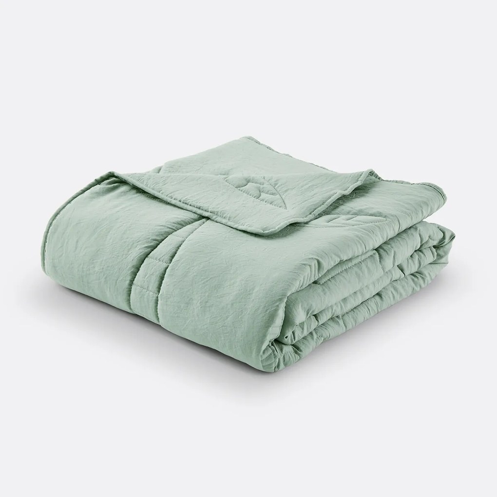 Gematelasseerde beddensprei, gewassen microvezel, Gungla