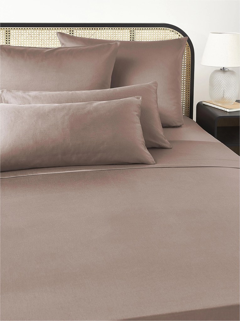 Katoensatijnen laken Comfort