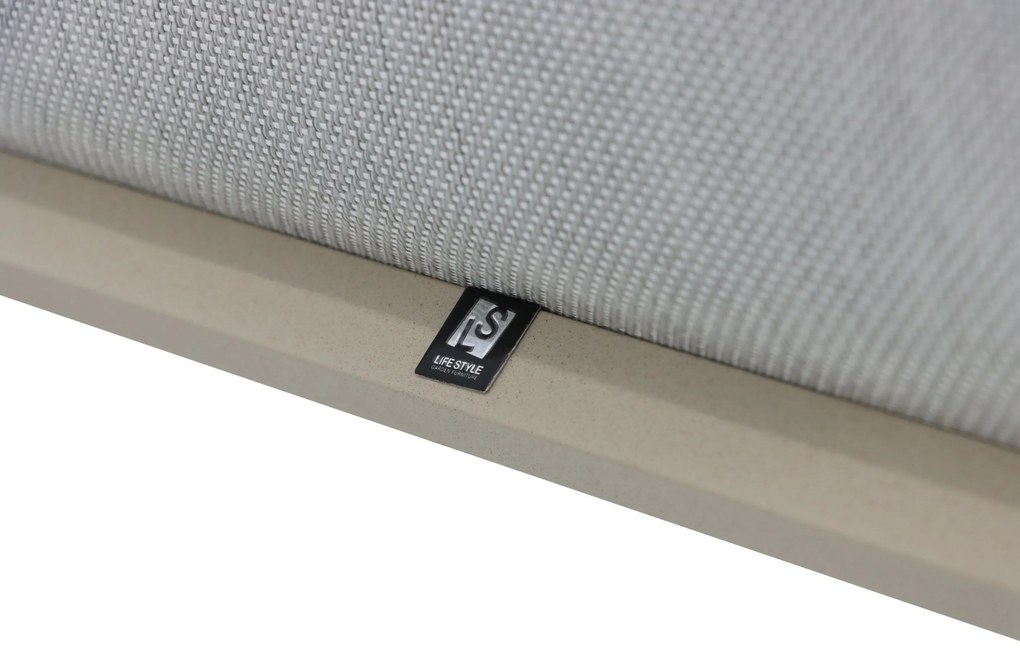 Tuinset 8 personen 300 cm Aluminium/textileen Taupe Lifestyle Garden Furniture Rome/Weave