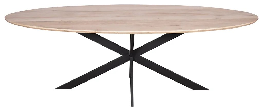 Starfurn Ferris Ovale Eettafel Naturel Eiken 210 Cm - 210 X 100cm.
