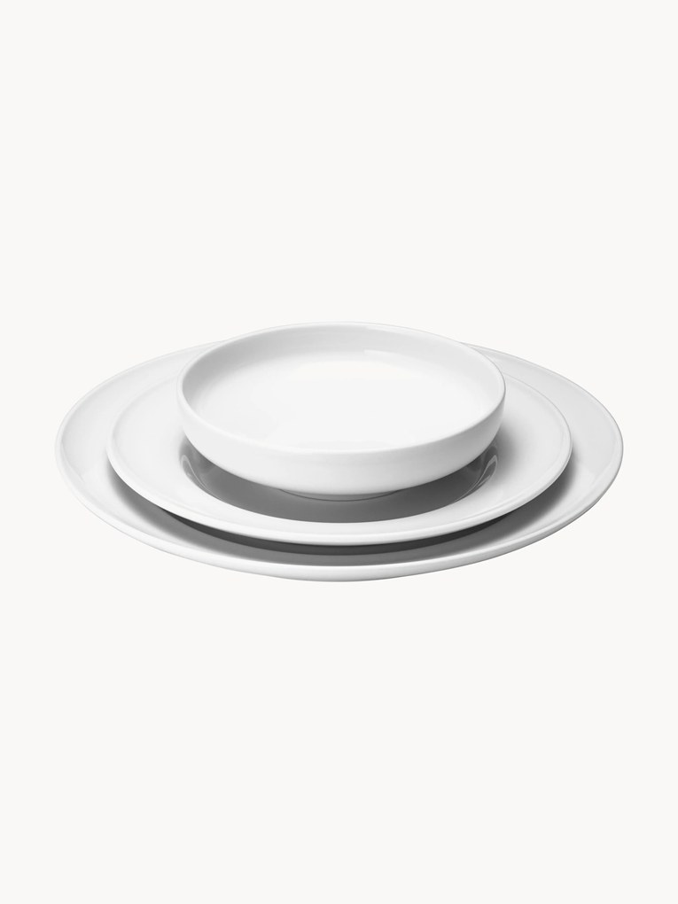 Serviesset Koppel van porselein, 1 Person (3-delig)