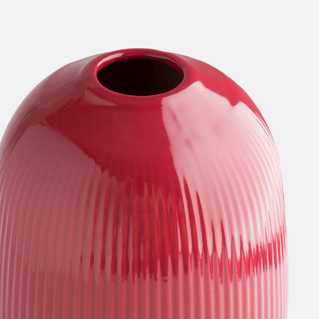 Vaas van keramiek, hoogte 26 cm, Estria