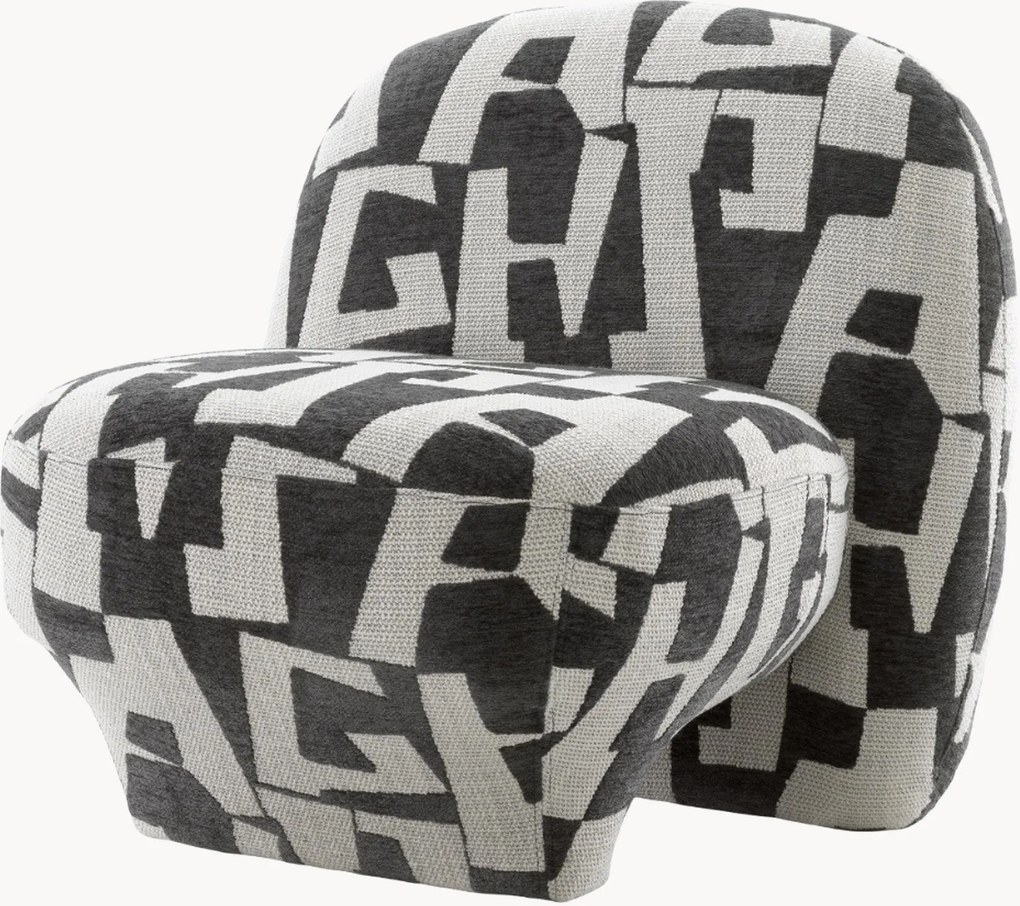 Gestoffeerde loungefauteuil Lugo