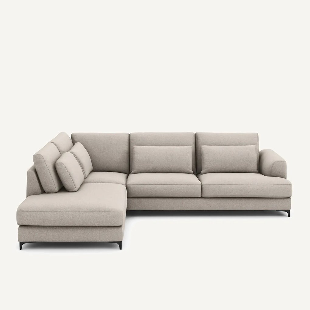 Omvormbare hoekbank links in viscose linnen, MARSILE