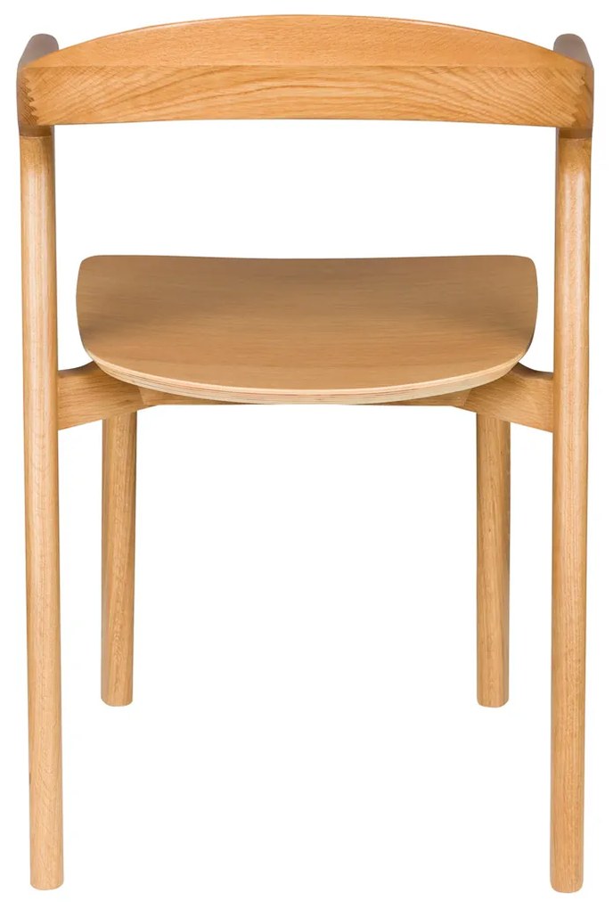 Zuiver Northwood Natural Eiken Eetkamerstoel Minimalistisch