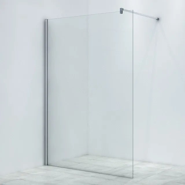 Marenza Bellini Inloopdouche - 180x200cm - helder glas - chroom WR180-C/C