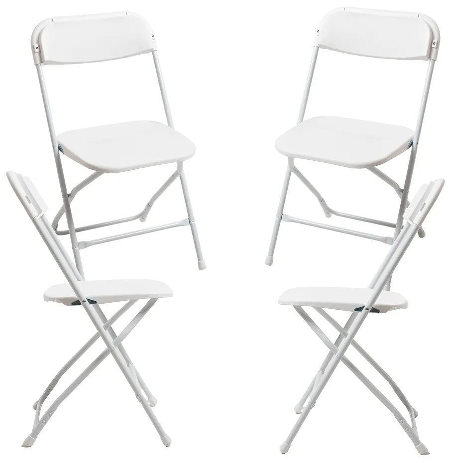 Set van 4 opklapbare Dona tuinstoelen