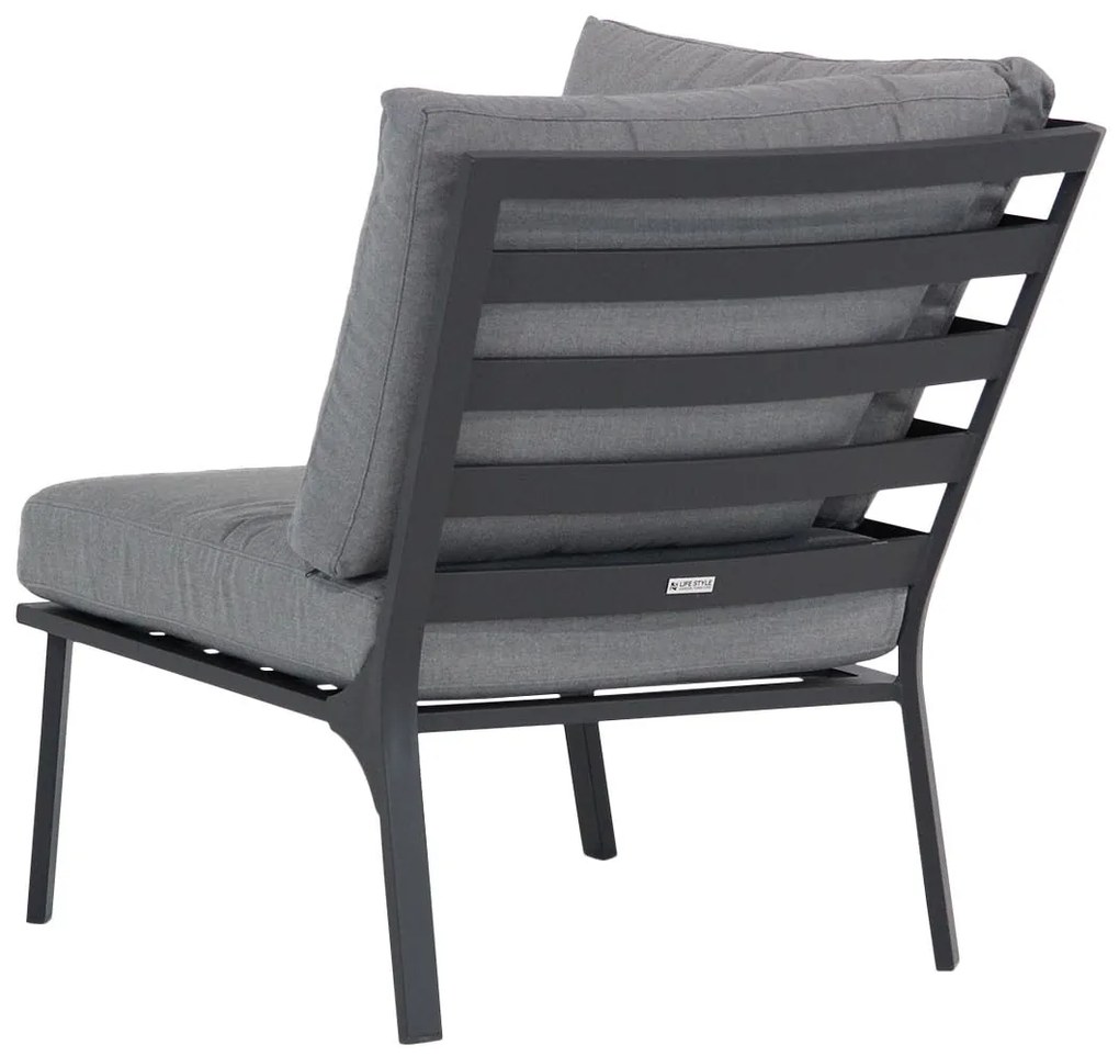 Hoek loungeset  Aluminium Grijs 7 personen Lifestyle Garden Furniture Palazzo