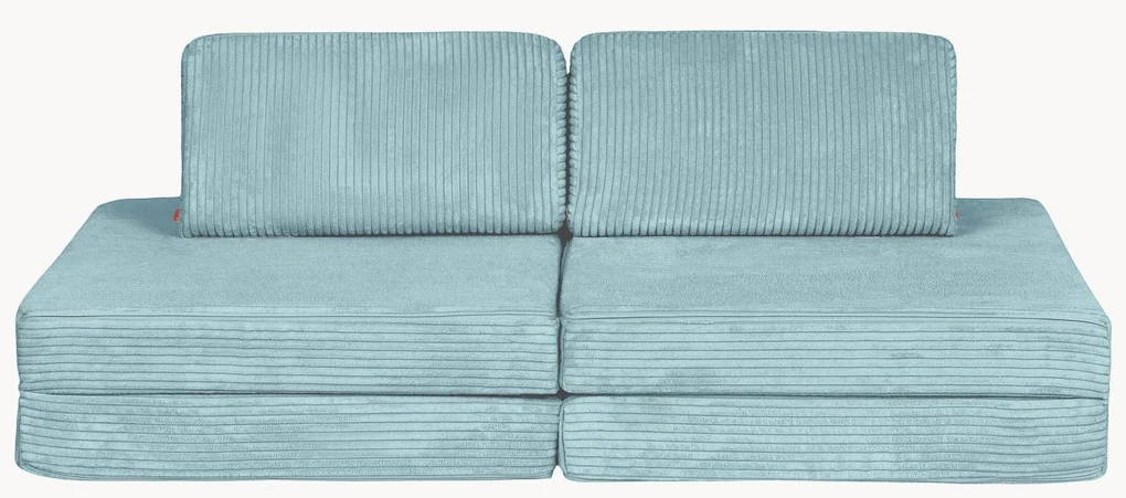 Modulaire kinderbank Mila van corduroy, handgemaakt