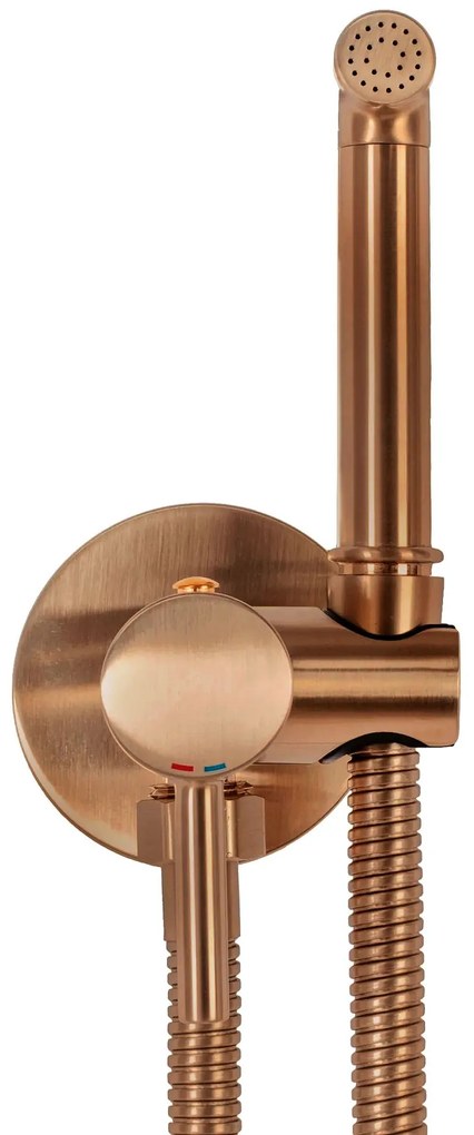Inbouw Bidetmengkraan Rea Lungo Loop Copper Brush
