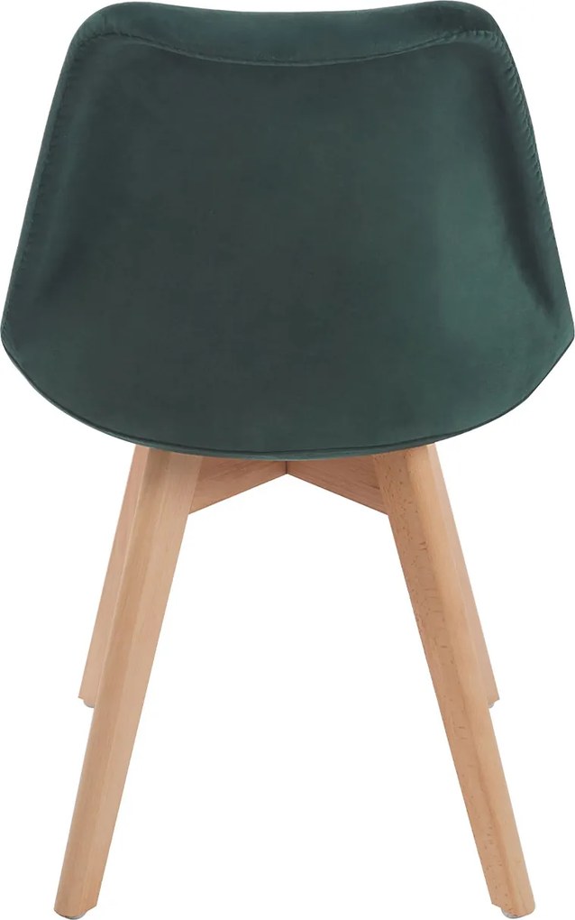 Set 4 Synk Fluwelen Stoelen