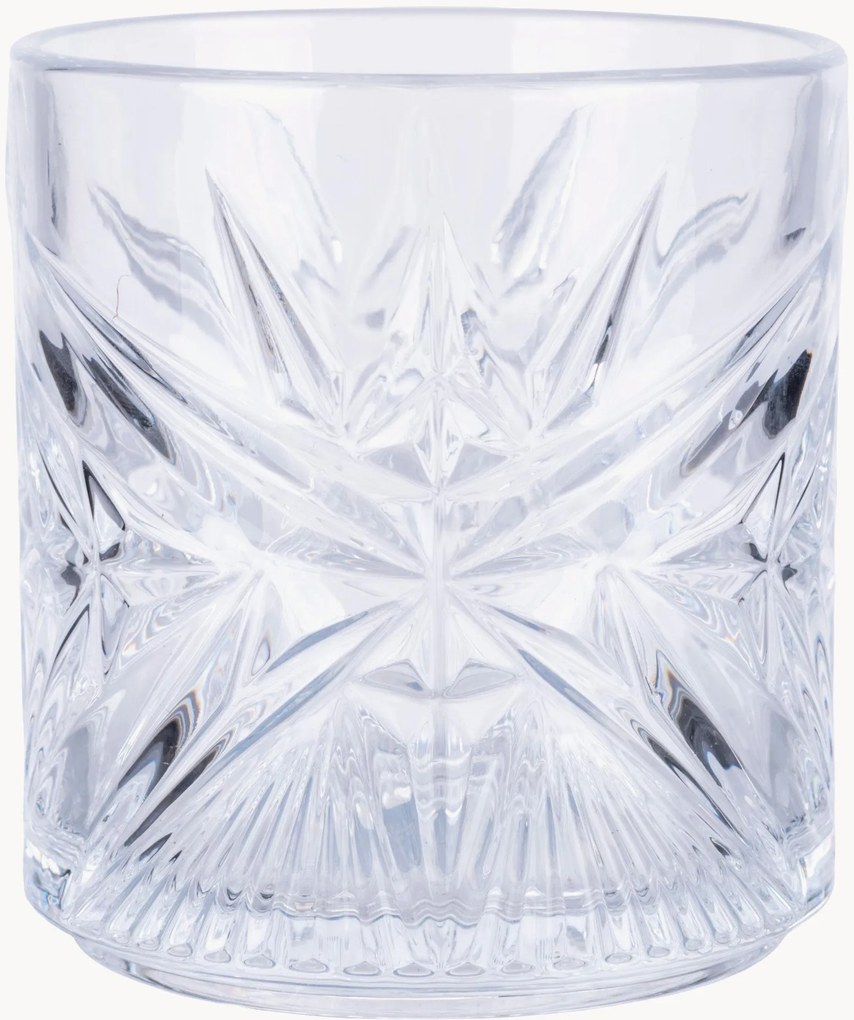 Waterglazen vintage, 6-delig