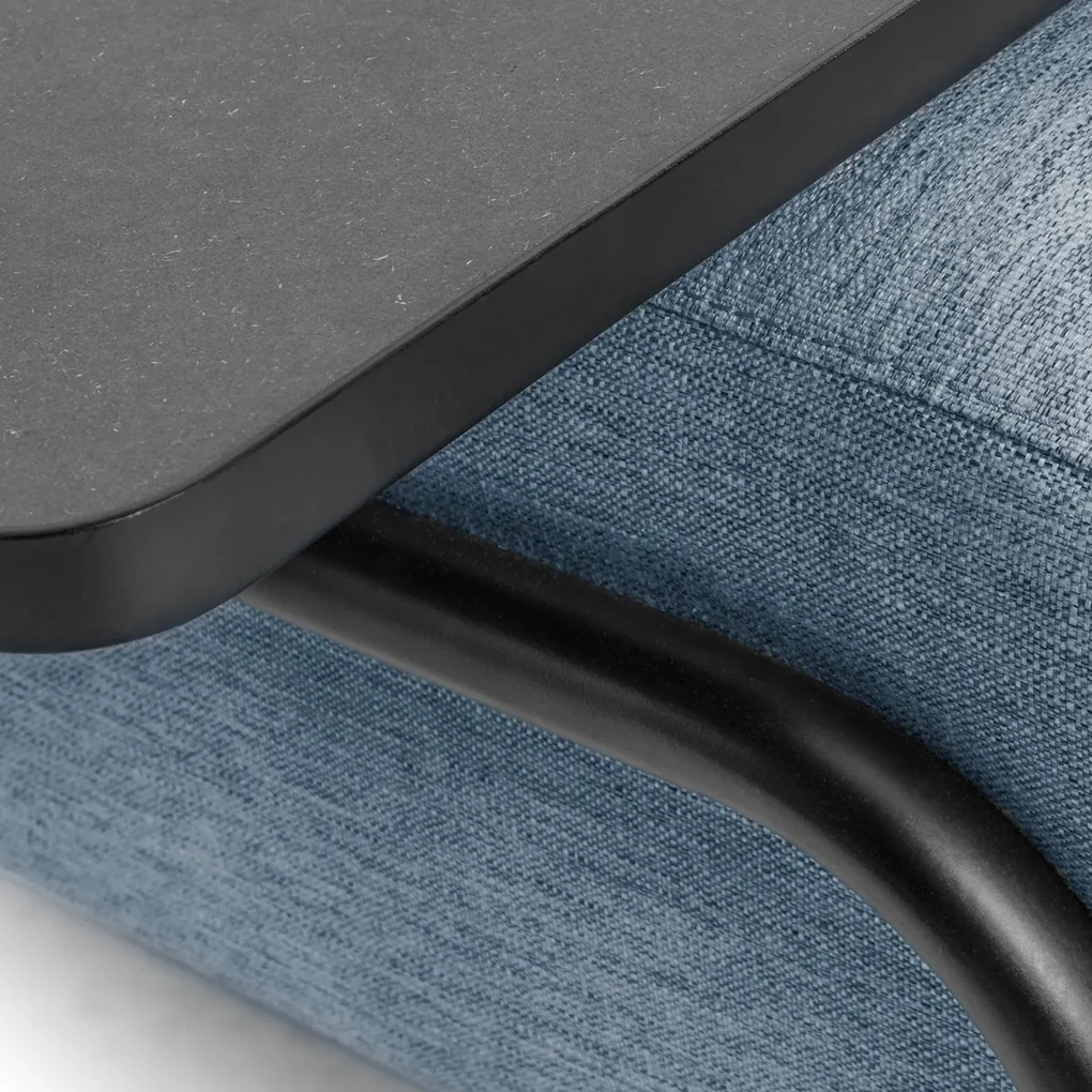 Kave Home Compo Design 3-zits Bank Met Tafeltje Blauw