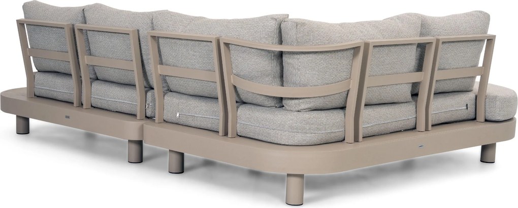 Loungeset tuin  Aluminium Zand/Beige  Lifestyle Garden Furniture Elanio