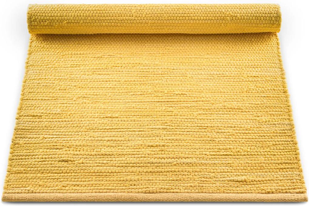 Rug Solid - Cotton Raincoat Yellow - 140 x 200 - Vloerkleed
