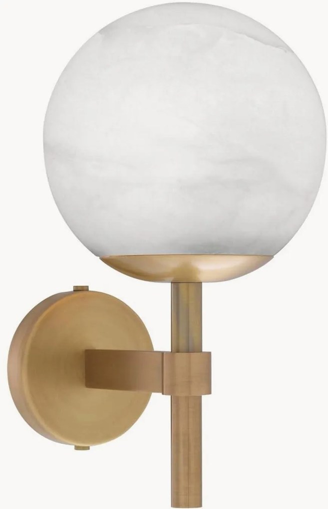 Handgemaakte albasten wandlamp Jade