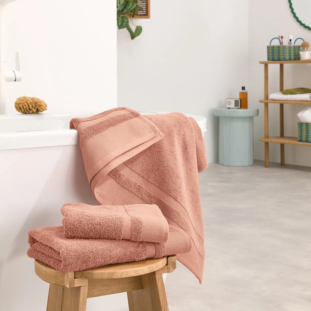 Handdoek in gekamd katoen 600g/m2, Kheops