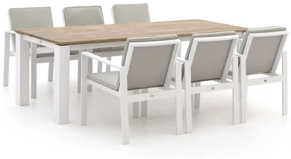Diningset Bellagio  | 6 personen | Tuinset aluminium | 7-delig | Kees Smit Tuinmeubelen