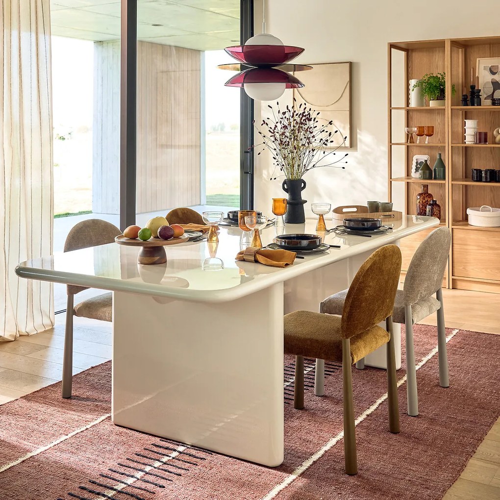Set van 2 gestoffeerde stoelen, Delly