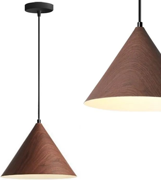 Lamp APP1443-1CP DARK WOOD