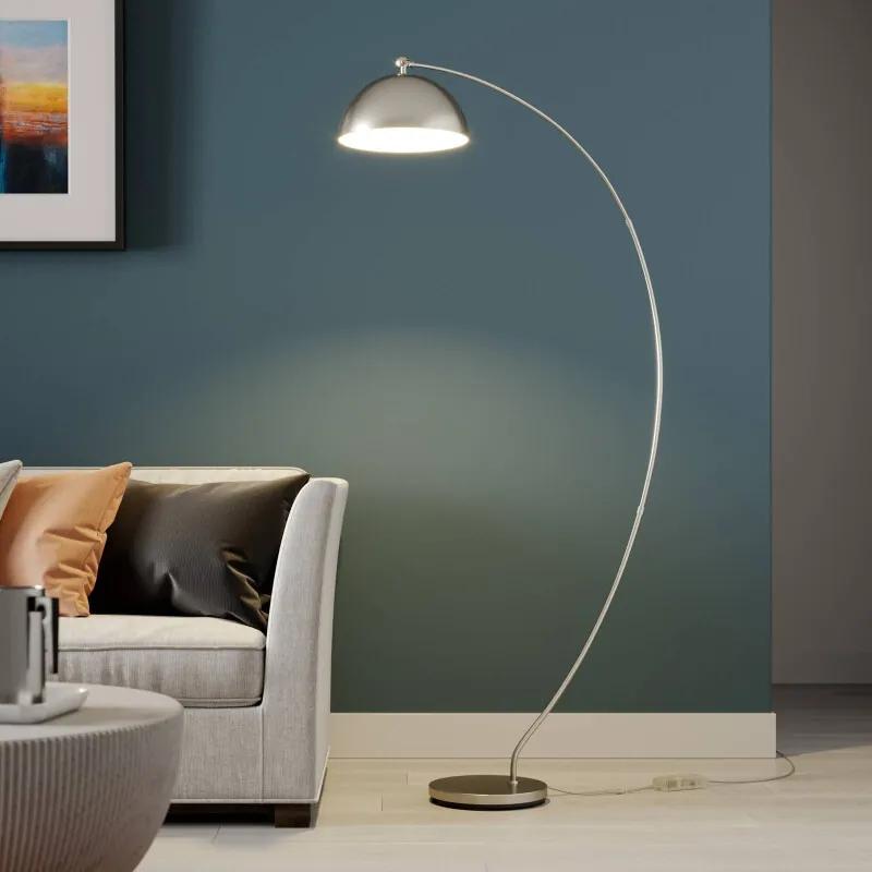 Zara LED-booglamp met voetdimmer - lampen-24