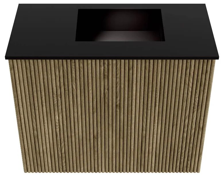 Mondiaz Joya 50cm toiletmeubel dusk met wastafel faye rechts zonder kraangat urban
