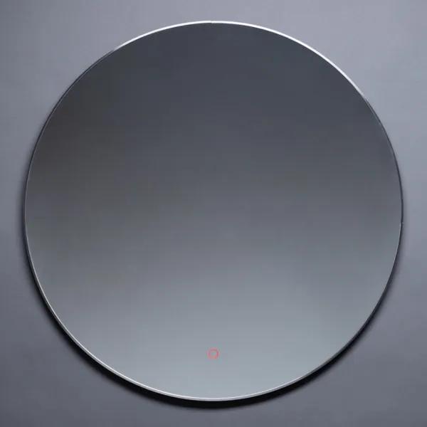Best Design Moya Venetië ronde spiegel gunmetal incl.led verlichting Ø 60 cm 4009070
