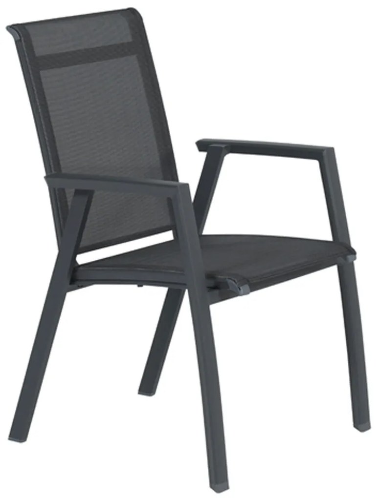 Santana dining tuinstoel - donker grijs