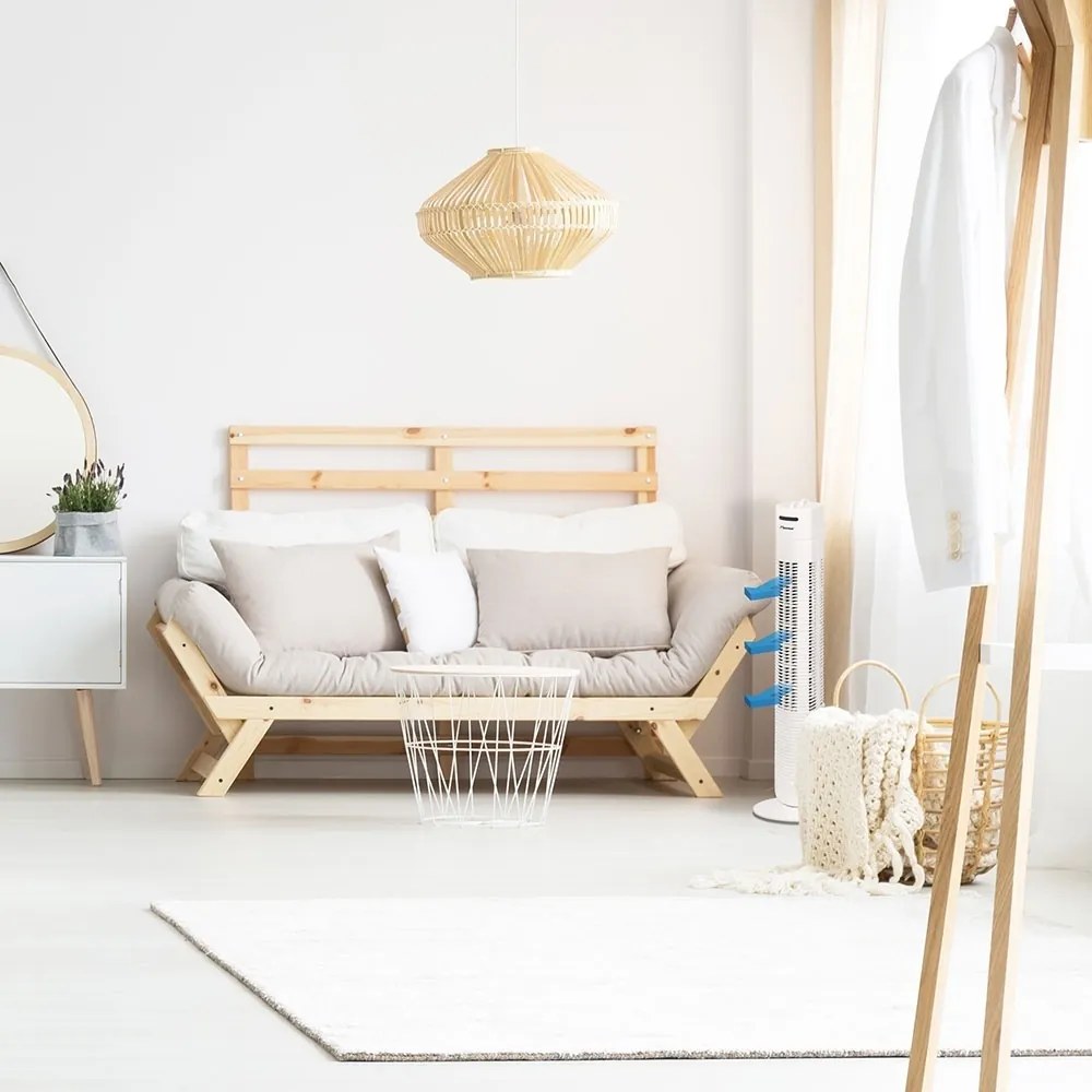 Bestron AFT760W Towerventilator 75cm Wit