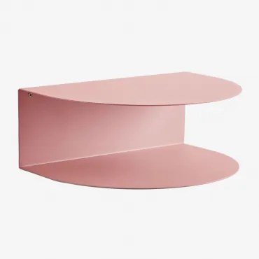 Wandplank ↔︎ 40 Cm Van Staal Taifa Roze – Pioen - Sklum