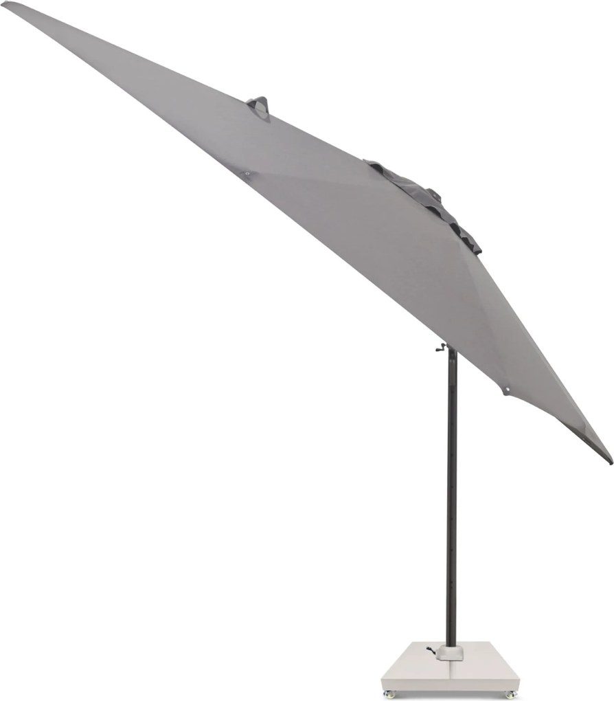 Zweefparasol 2.6x3.5m Mocha (excl. voet) Taupe-naturel-bruin Camello Luna