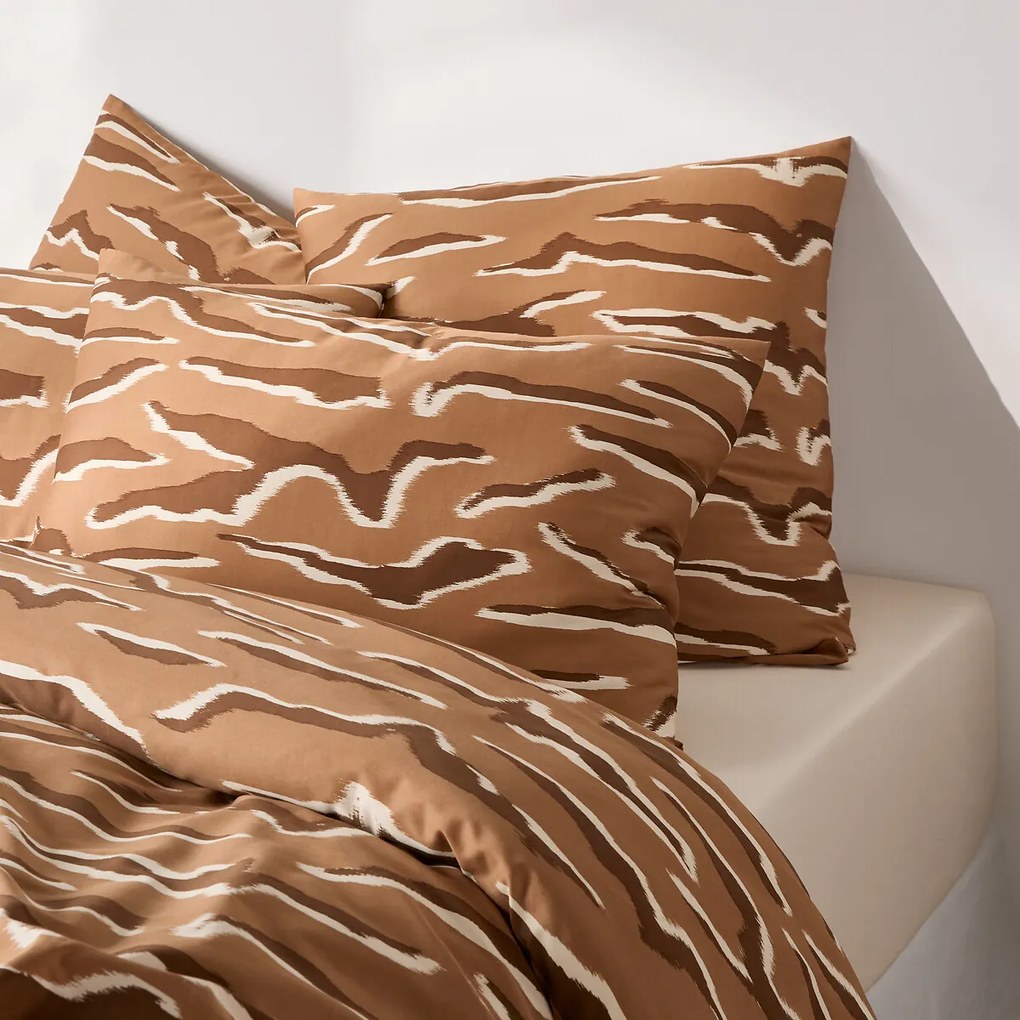 Kussensloop in katoensatijn, Otsa