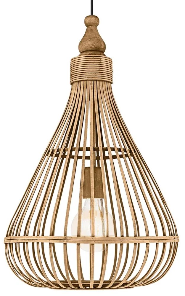 Eglo 49772 - Hanglamp AMSFIELD 1xE27/60W