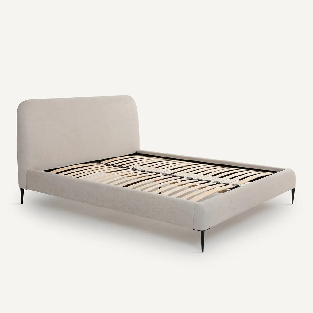 Bed met lattenbodem, Oscar, ontwerp door Emmanuel Gallina