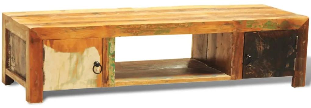 vidaXL Tv-meubel met 2 deuren vintage stijl gerecycled hout