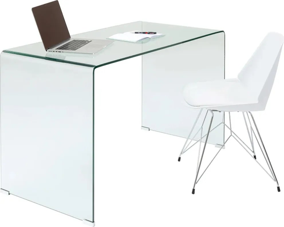 Bureau Van Gebogen Glas