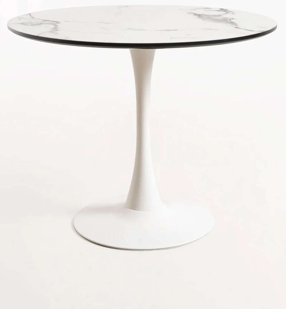 Mesa Kolio 90 cm Mármol