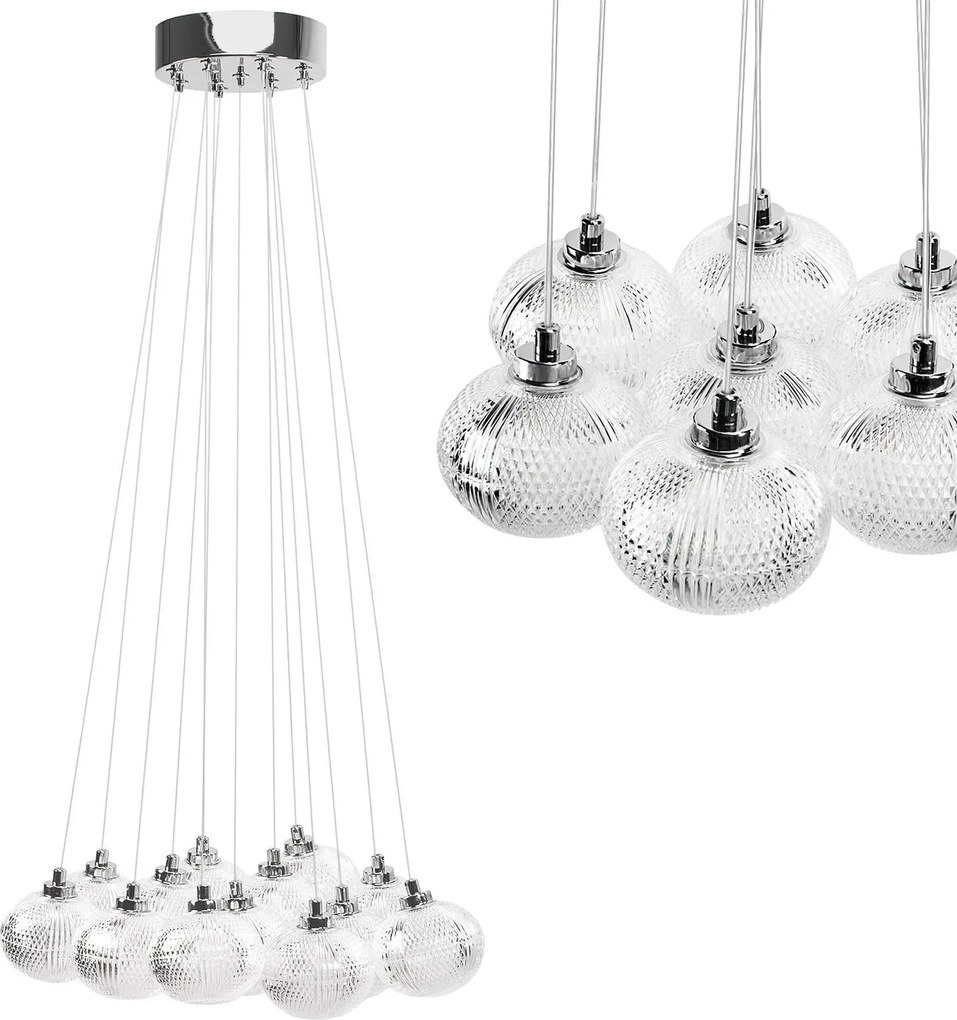 Hanglamp MS025-13CP Chrome