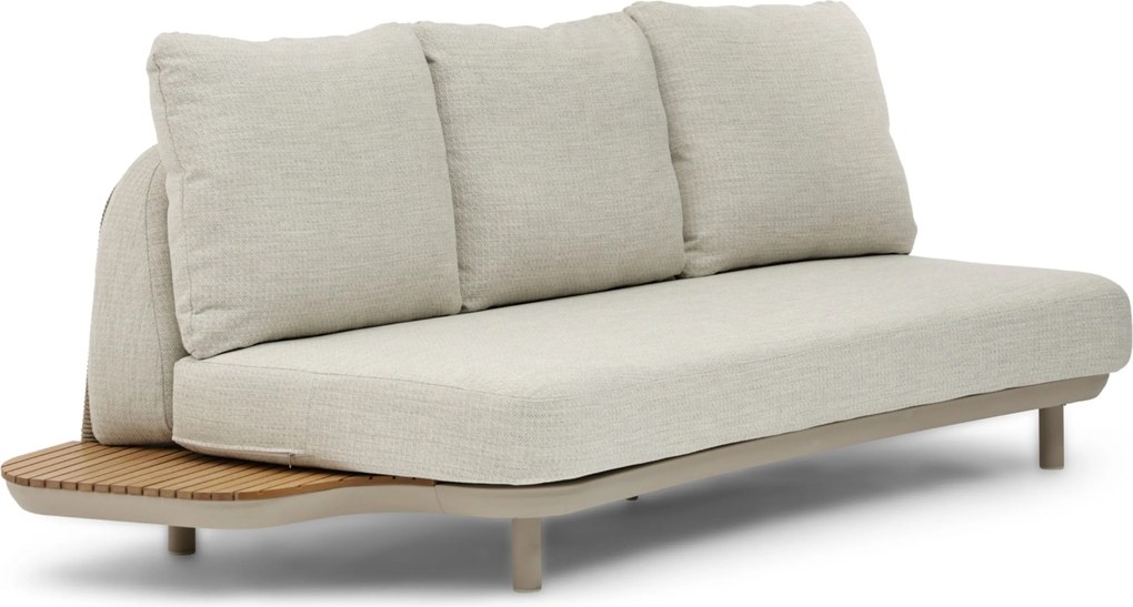 Hoek loungeset 5 personen Outdoor textiel Zand/Beige Coco Dunea