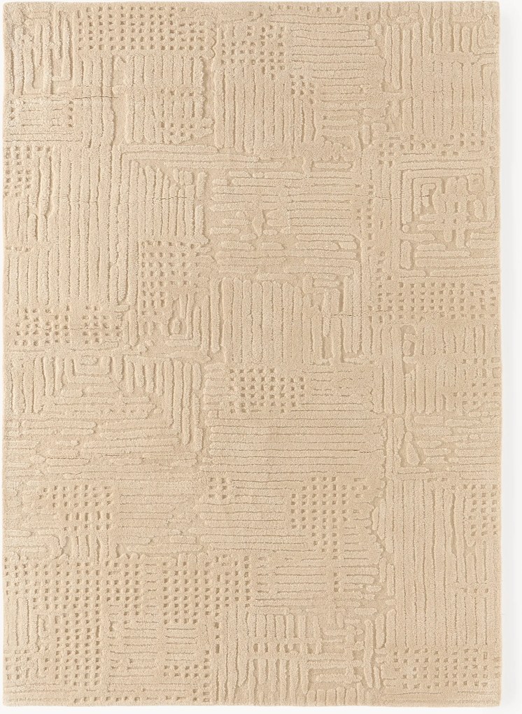 Handgetuft wollen vloerkleed Merima