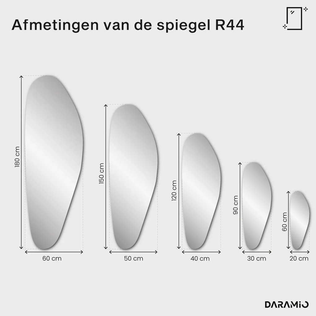 Iriserende spiegel – Pure Collection R44