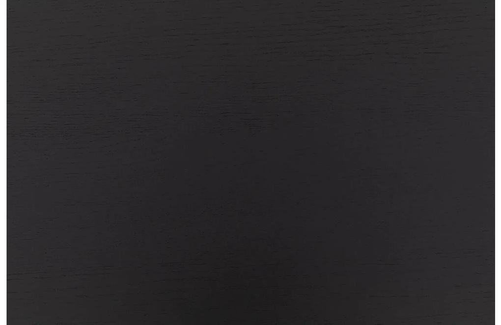 Goossens Salontafel Clear rechthoekig, hout eiken zwart, stijlvol landelijk, 140 x 40 x 75 cm