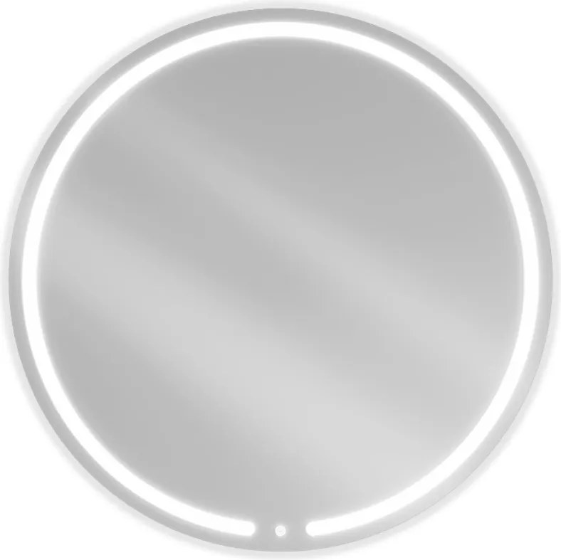 Mexen Rose verlicht badkamerspiegel, rond 100 cm, LED 6000K, anti-condens - 9810-100-100-611-00
