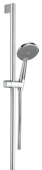 Crosswater Ethos glijstangset met 1 standen handdouche en 150cm doucheslang chroom ETHOSPACKAGE1V2